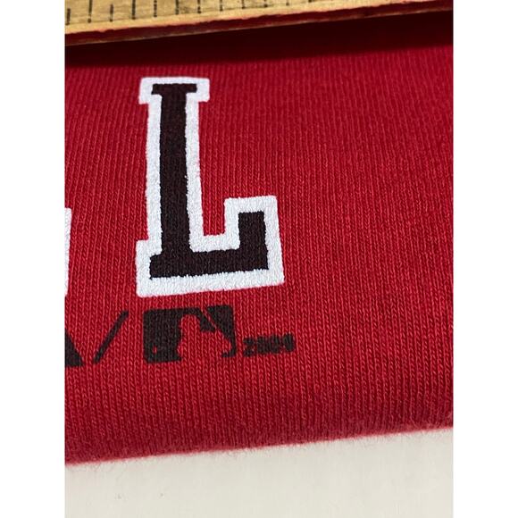 Cincinnati Reds Majestic Short Sleeve T-shirt Mens XL Red - Picture 6 of 9